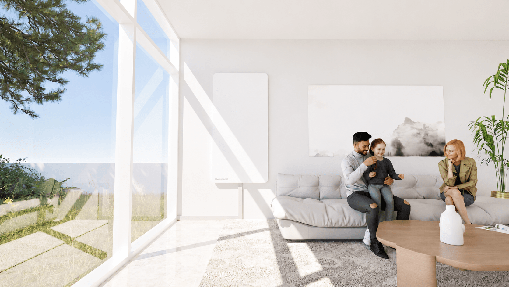 HydroPanel in living room